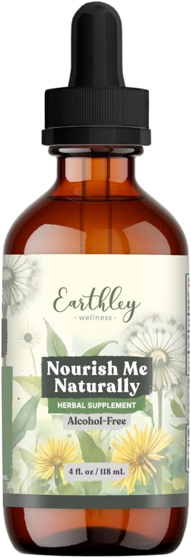 Earthley Wellness Nourish Her Naturally - Liquid Botanical Multivitamin for Women, 118 ml - görsel 8