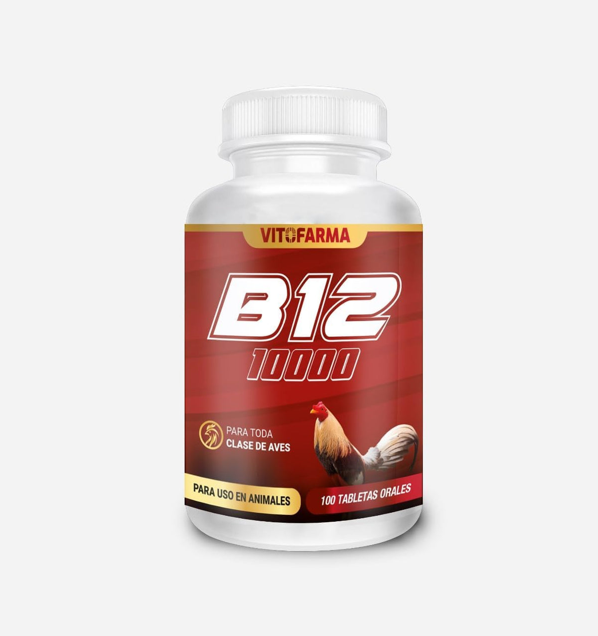 B-12 10000 for Roosters, Chickens, Poultry Vitamins - 100 Tablets - görsel 1