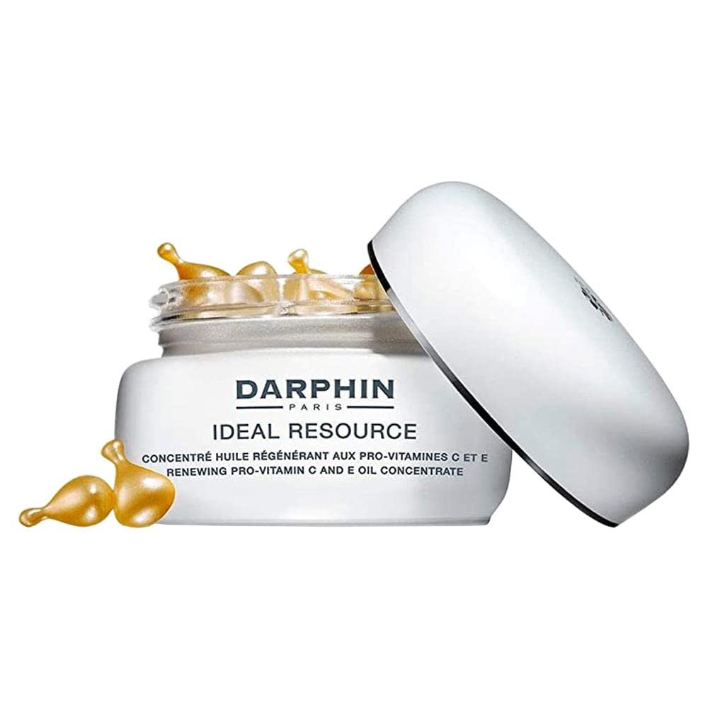 Darphin Ideal Resource Renewing Pro-Vitamin C and E Oil Concentrate Capsules for Women, 60 Capsules - görsel 1
