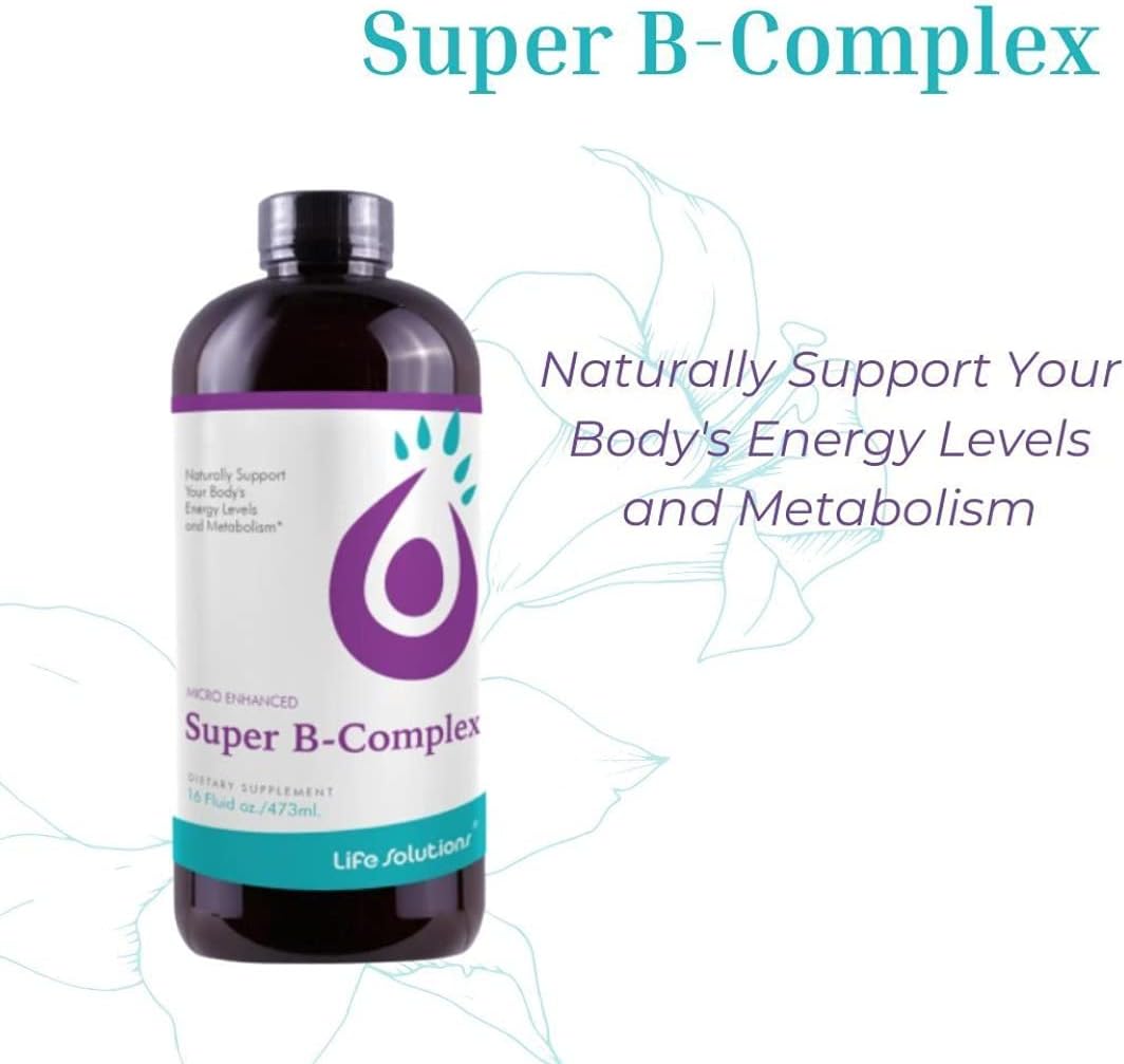 Life Solutions Liquid Super B-Complex - 473 ml - görsel 3