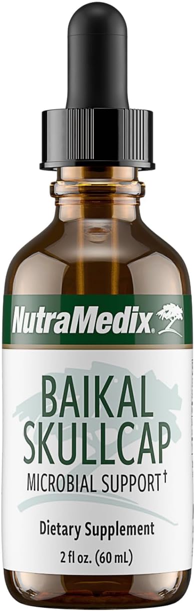 NutraMedix Baikal Skullcap Tincture - 60 ml - görsel 1