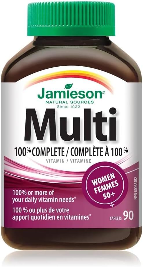 Jamieson Multi Complete Vitamin for Women 50+ 90 Caplets - görsel 2