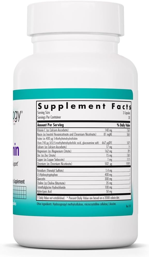 NutriCology Serotonin - Serotonin Support Supplement, 90 Capsules - görsel 2
