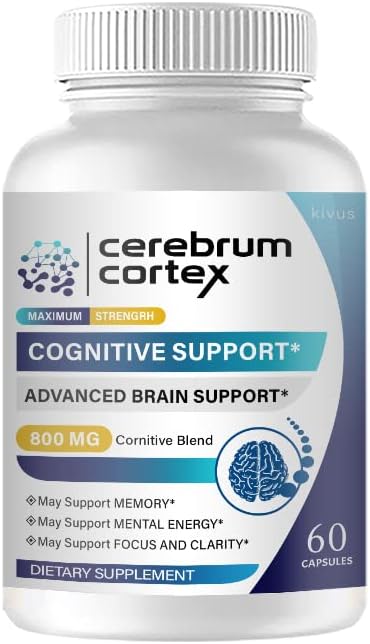 Cerebrum Cortex - Advanced Brain Support Supplement (60 Capsules) - görsel 1