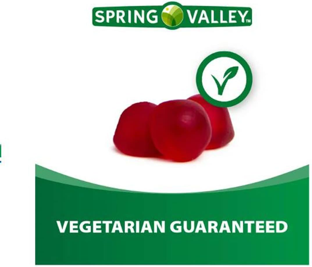 Spring Valley Brain Health Vegetarian Gummy Supplements, 60 Gummies - görsel 3