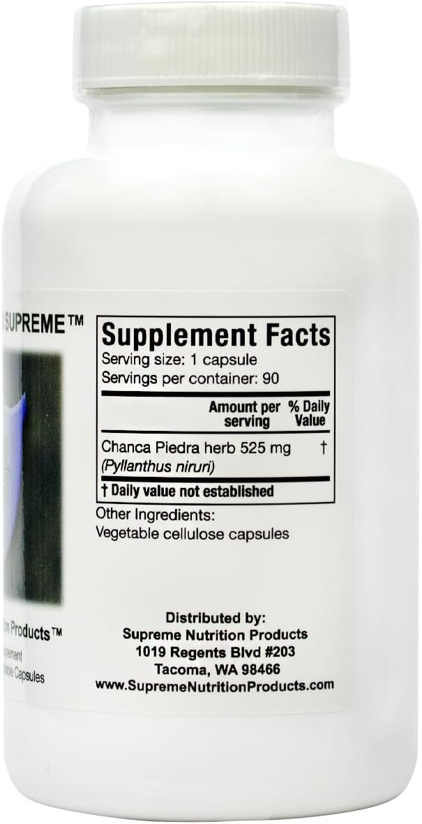Supreme Nutrition Body Guard Supreme – 90 Pure Chanca Piedra Capsules - görsel 3