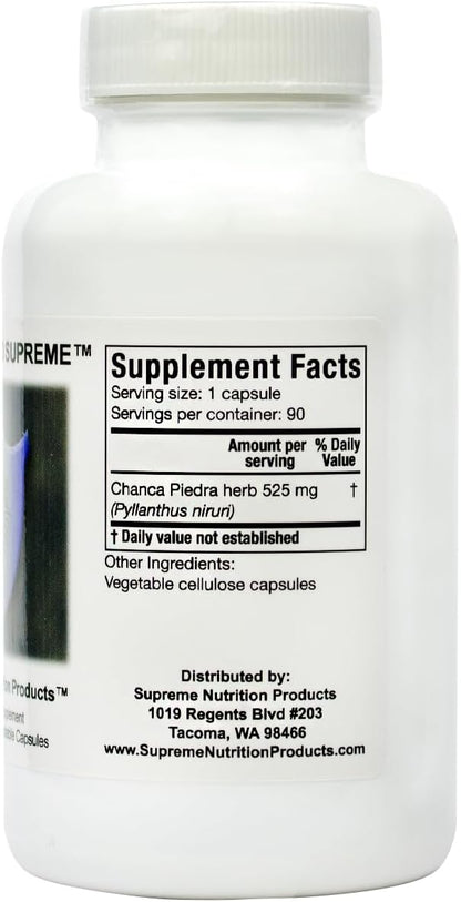 Supreme Nutrition Body Guard Supreme – 90 Pure Chanca Piedra Capsules