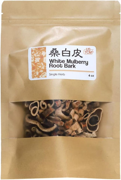 USTCM White Mulberry Root Bark Sang Bai Pi, 113 g