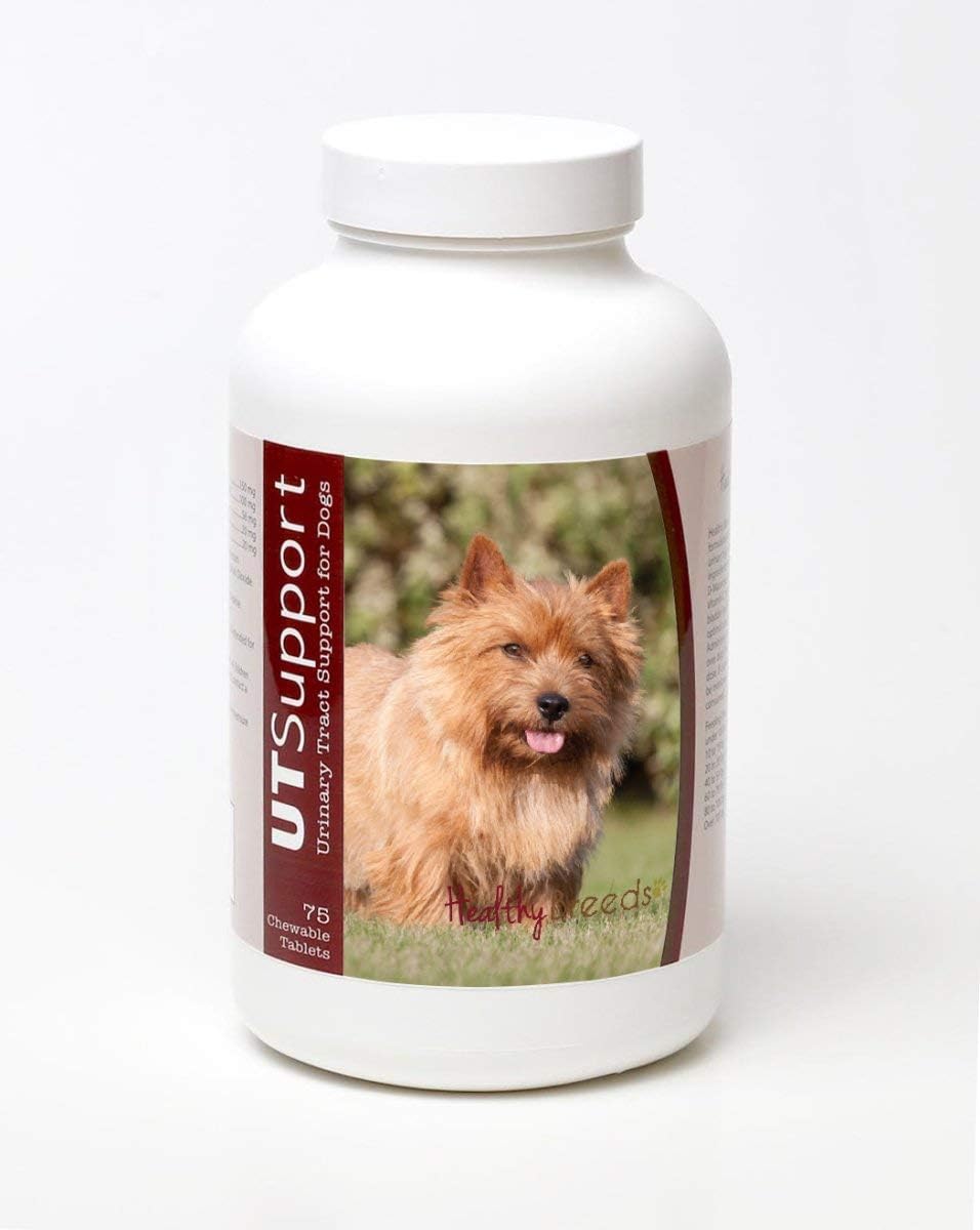 Healthy Breeds Norwich Terrier Cranberry Chewables – Urinary Tract Support – 75 Count - görsel 1