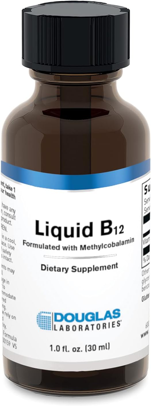 Douglas Laboratories Liquid B12 (Formulated with Methylcobalamin) – 30 ml - görsel 1