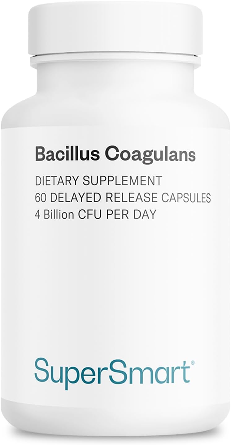 Supersmart Bacillus Coagulans Probiotic | 4 Billion CFU | Delayed Release | 60 Capsules - görsel 1