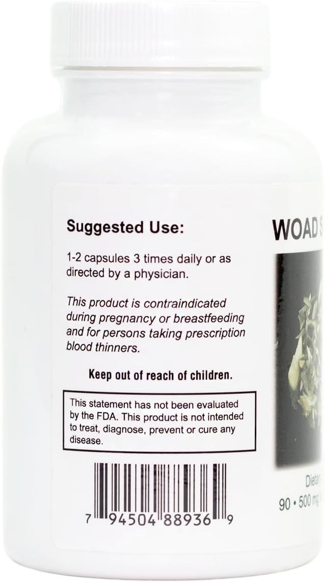 Supreme Nutrition Woad Supreme – 90 Pure Isatis Root Vegetarian Capsules - görsel 2