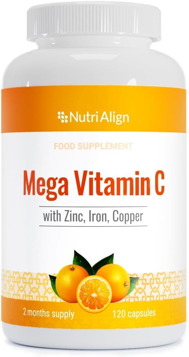 Nutri-Align Mega Vitamin C 1000mg - 120 Capsules - görsel 1