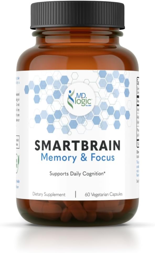 SmartBRAIN by MD Logic Health® for Mental Performance, Focus, Clarity and Concentration – Made in New York - görsel 1