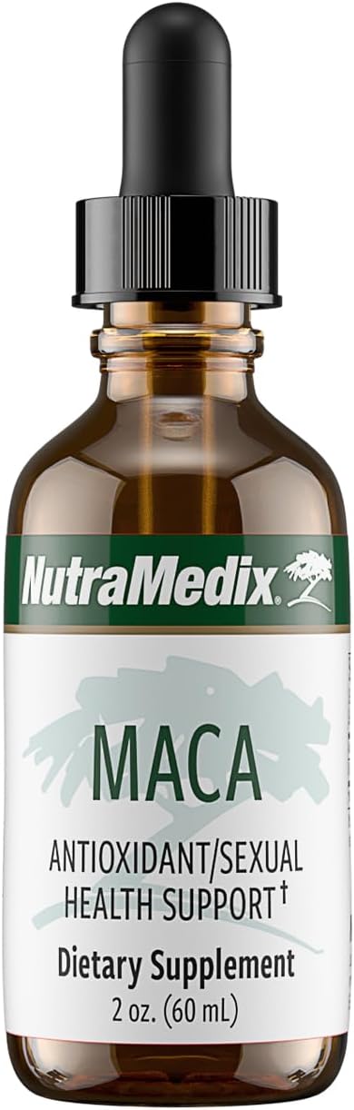 NutraMedix Maca Liquid Tincture – Peruvian Maca Root Extract – Mood & Hormonal Support – 60ml