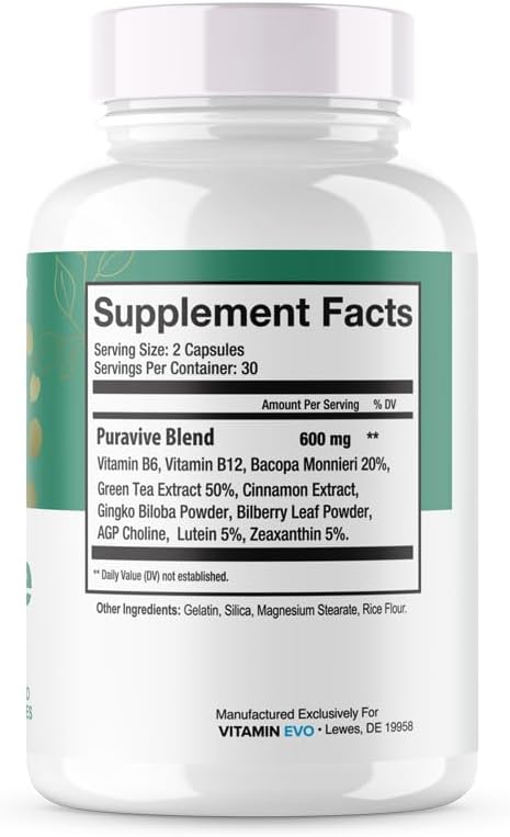 Puravive Dietary Supplement – 300 Capsules (5-Month Supply) - görsel 3