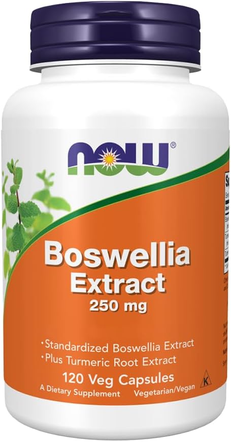 NOW Foods Boswellia Extract (250 mg, 120 Veg Capsules) - görsel 1