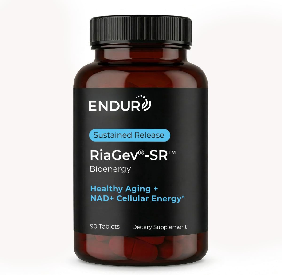 ENDUR-RIAGEV – Ribose + B3 – SR (Sustained Release) NAD+ 600 mg (90 ct) - görsel 1