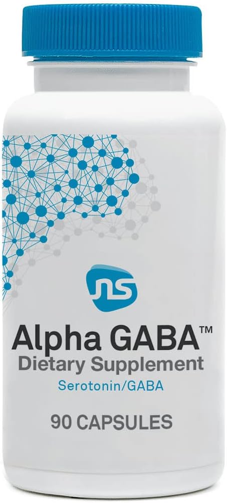 NeuroScience Alpha GABA Supplement – Mood Support with GABA & L-Theanine, 90 Capsules - görsel 1