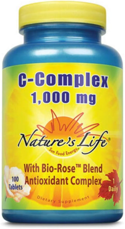 Nature's Life C-Complex 1,000 mg – 100 Tablets