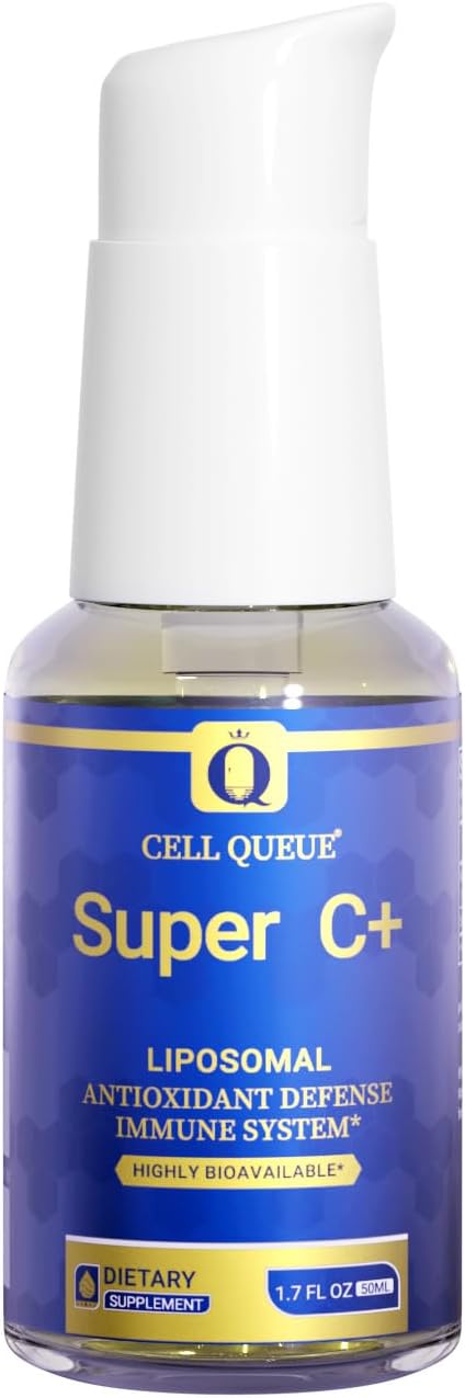 Cellqueue Liposomal Vitamin C Liquid 500 mg – Superior Absorption Food Supplement - görsel 1