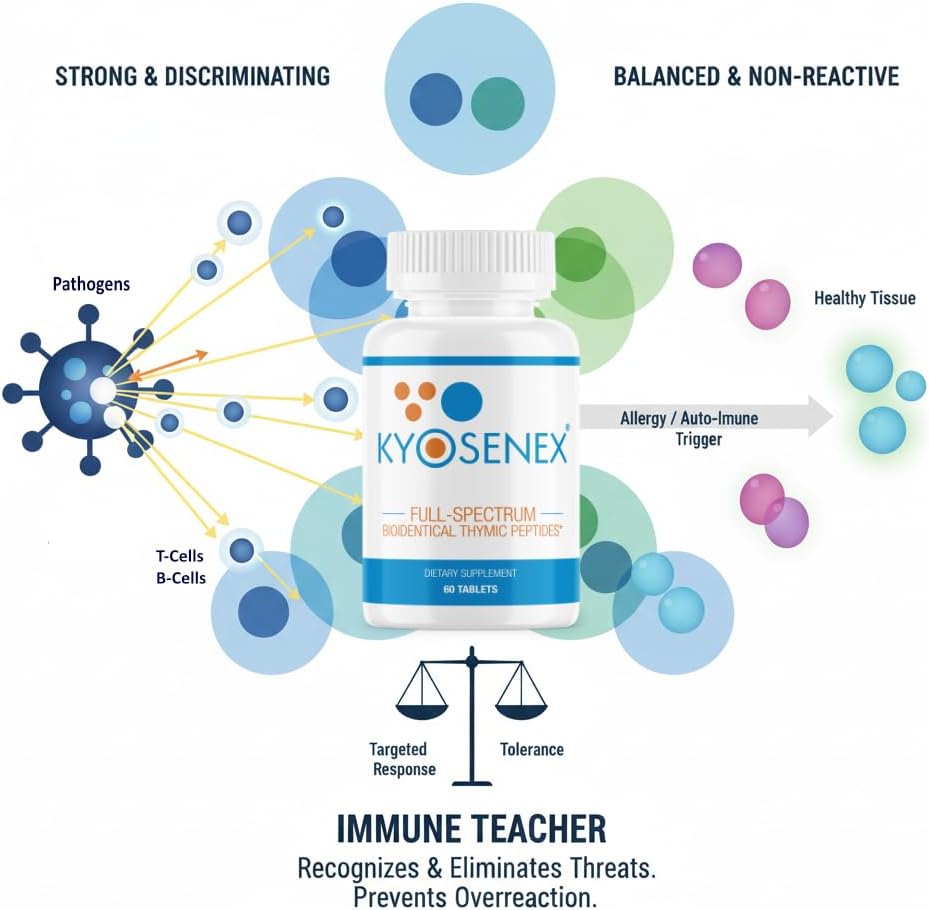 Kyosenex® - Natural, Full Spectrum Thymus Peptide Supplement - görsel 2