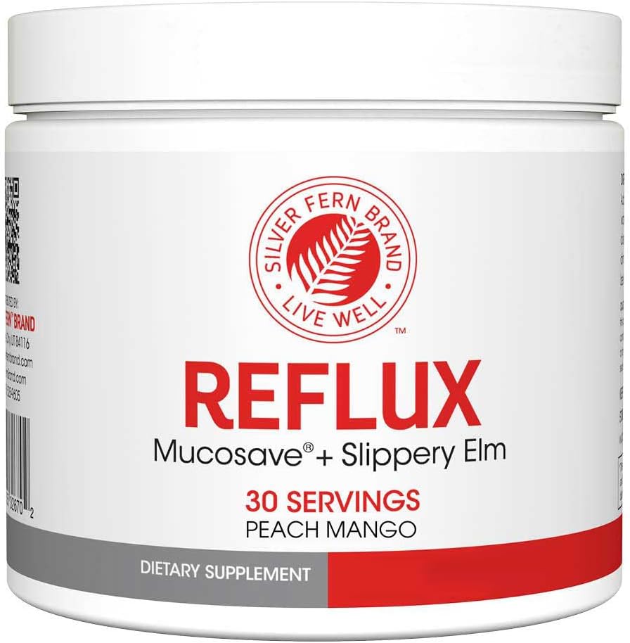 Silver Fern Reflux – Digestive Supplement with Mucosave FG and Slippery Elm Bark (2 Tubs) - görsel 9