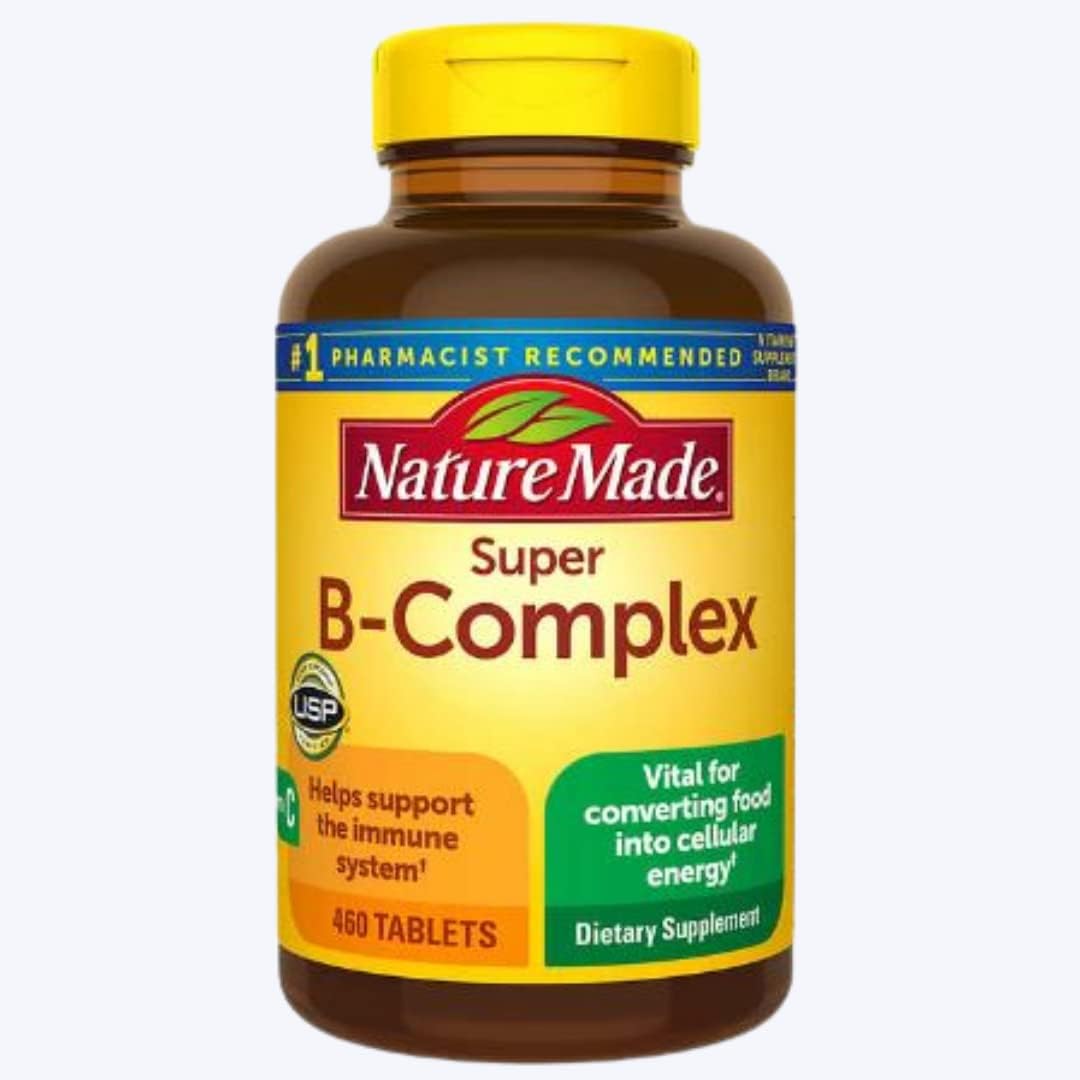 Nature Made Super B Energy Complex – B-Complex Food Supplement, 460 Tablets - görsel 1