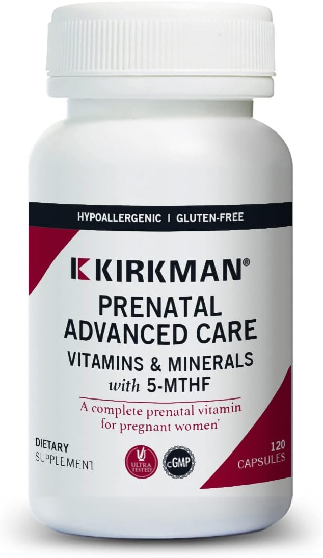 Prenatal Advanced Care, 120 Capsules, Kirkman Labs - görsel 1