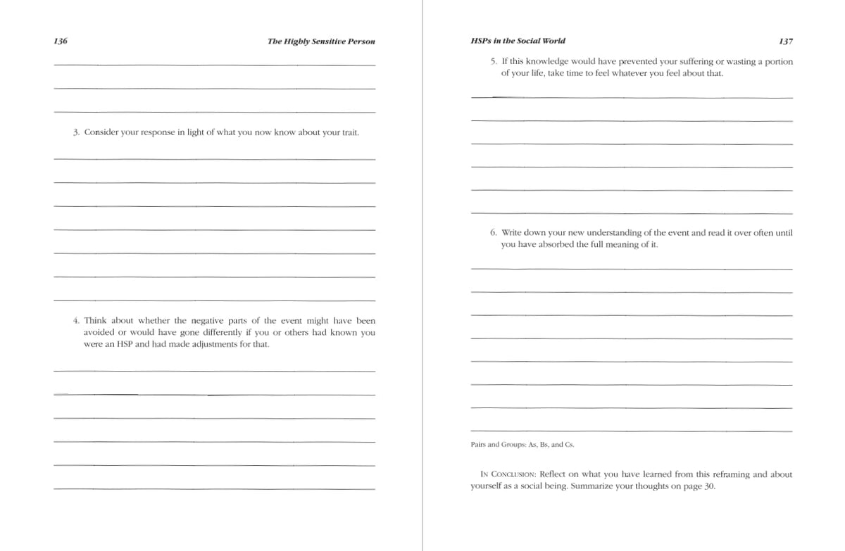 The Highly Sensitive Person's Workbook - görsel 4