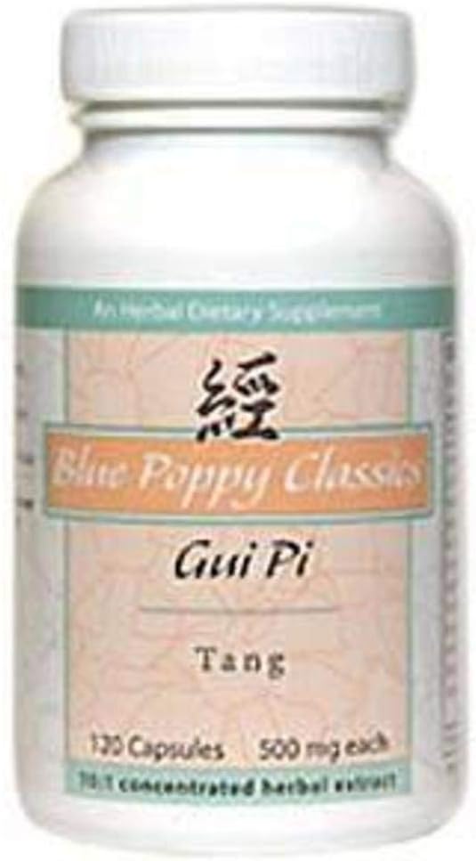 Gui Pi Tang – Traditional Chinese Herbal Supplement (120 Capsules, 500 mg Each) - görsel 1