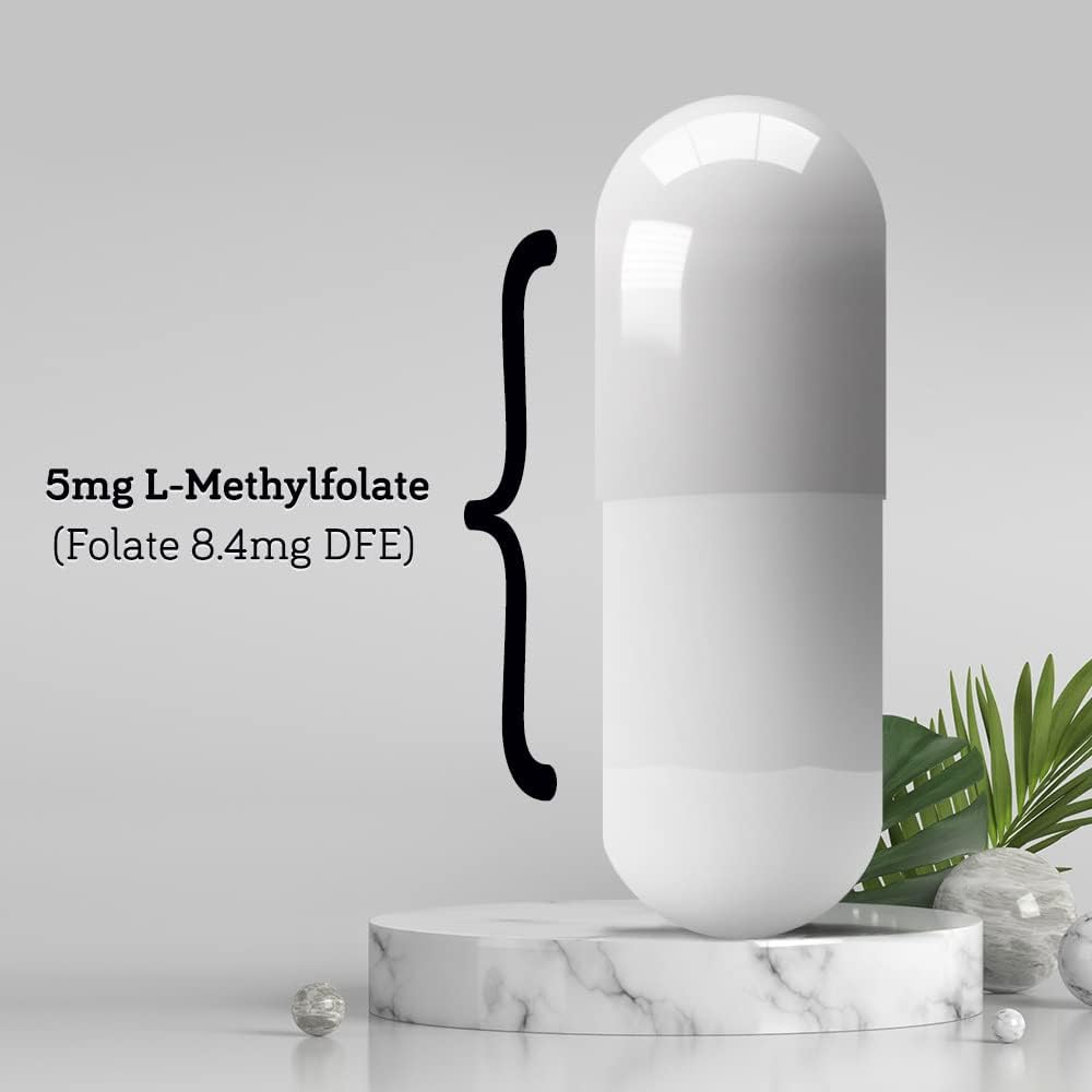 DSO L Methylfolate 5mg – 90 Vegan Capsules (Active 5-MTHF) - görsel 4