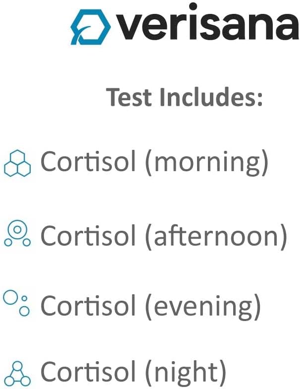 Verisana Home Stress Test – Saliva Cortisol Kit (4-Point Daily Profile) - görsel 4