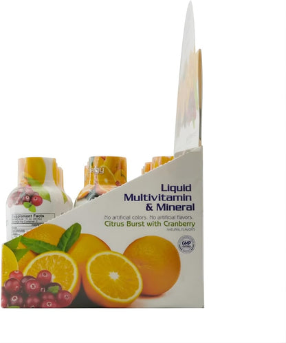 1st Step for Energy, Liquid Multivitamin and Mineral - Citrus, 60 ml (12-Pack)