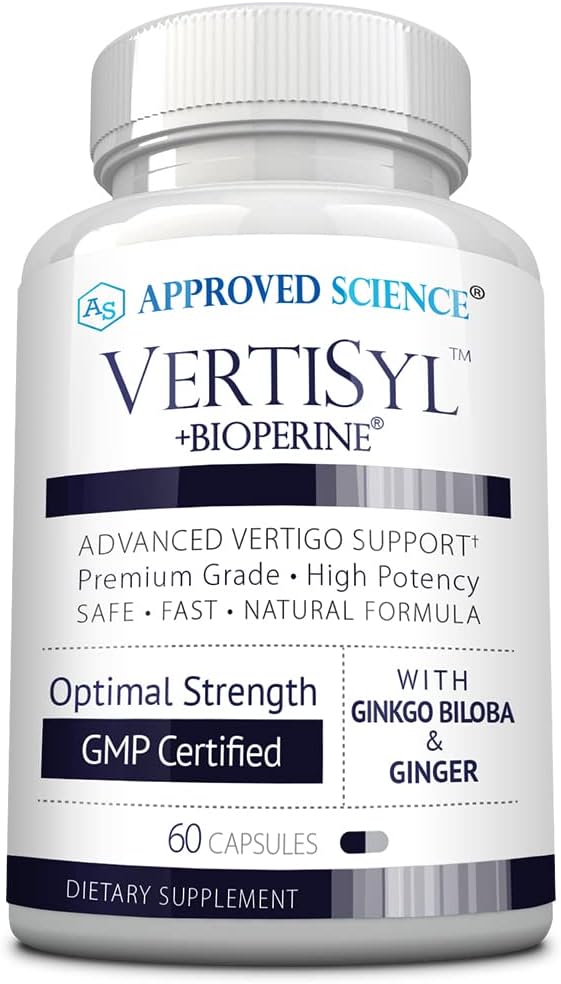 Approved Science VertiSyl - Ginkgo Biloba, Ginger, Vitamin D3, BioPerine - 60 Capsules - görsel 1