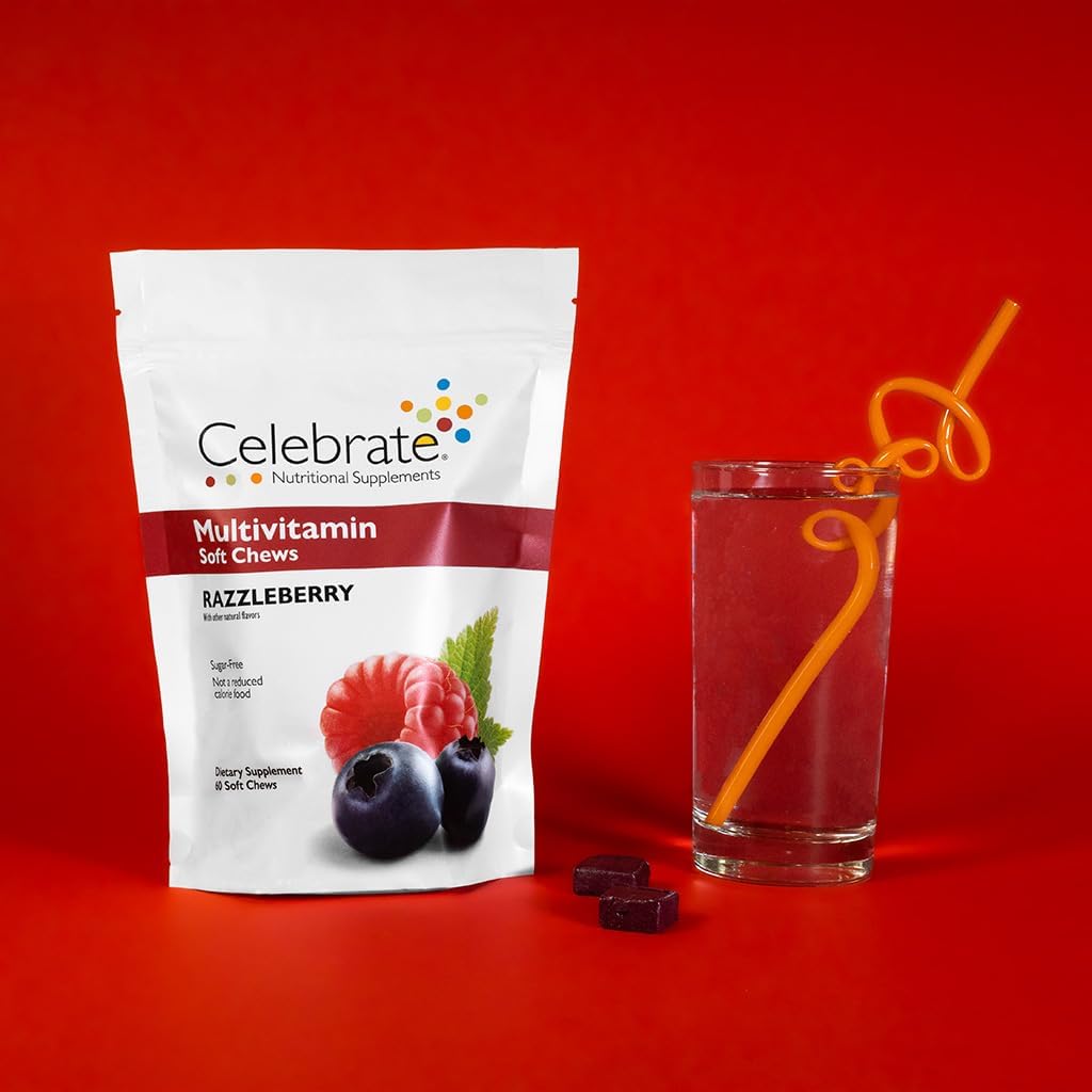 Celebrate Vitamins Bariatric Multivitamin Soft Chews - Berry (180 Chews) - görsel 6