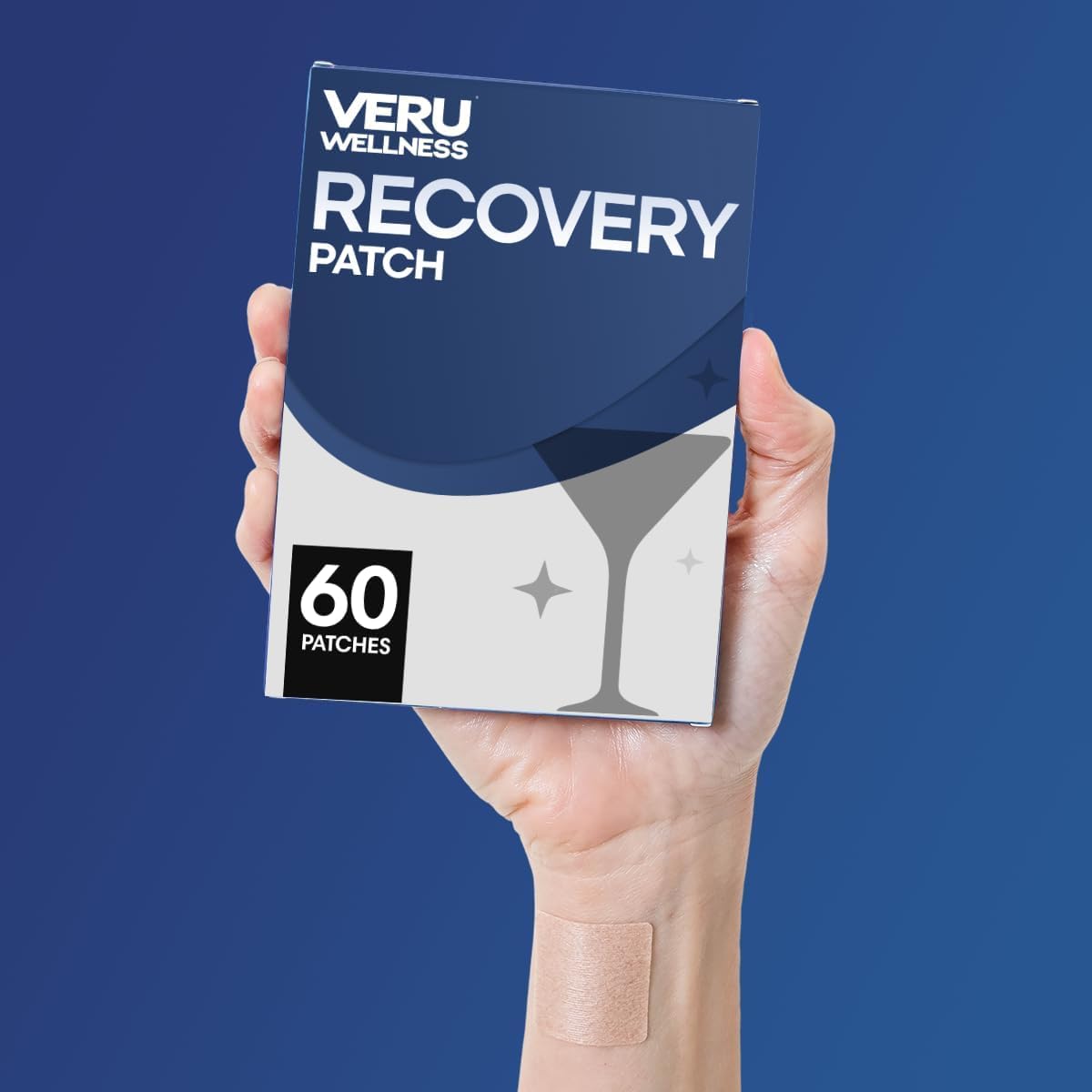 Veru Party Recovery Patch - Natural Defence Before Party or After, 60 Patches - görsel 6