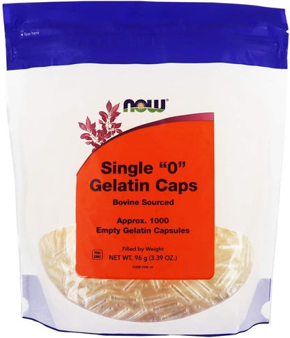 Gel Caps '0' 1000 Capsules