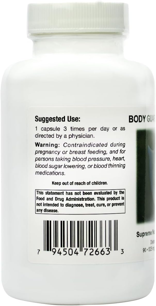 Supreme Nutrition Body Guard Supreme – 90 Pure Chanca Piedra Capsules - görsel 2