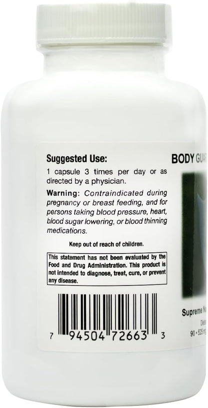 Supreme Nutrition Body Guard Supreme – 90 Pure Chanca Piedra Capsules