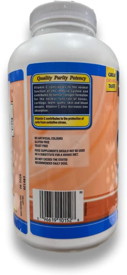 Kirkland Vitamin C 500 mg, 500 Tablets - görsel 5
