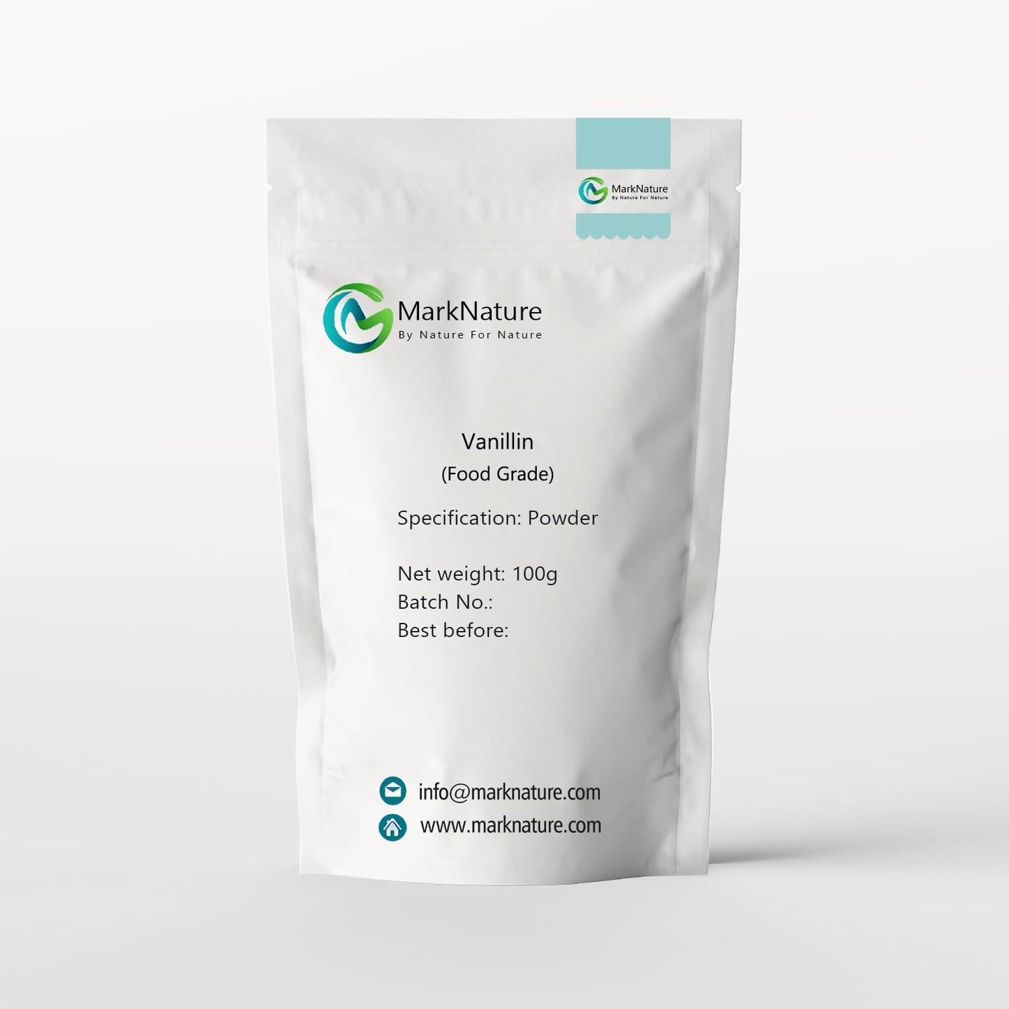 MarkNature Vanillin Powder, Food Grade 100g (3.5 oz) - görsel 1