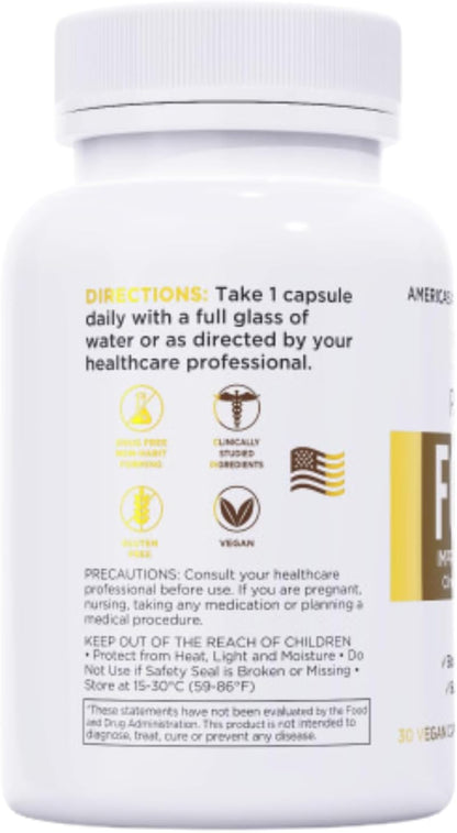 Relaxium FocusMax, Brain & Focus Health Supplement - 30 Vegan Capsules - 2-Pack