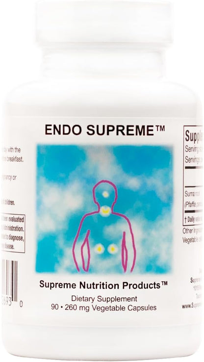 Supreme Nutrition Endo Supreme - 90 Pure Suma Root Vegetarian Capsules