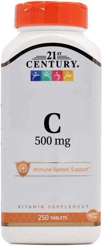 21st Century Vitamin C, 500 mg, 250 Tablets - görsel 2