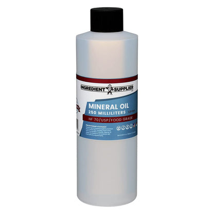 Mineral Oil (250ml) - USP/NF Grade - Made in USA - Vegan - Non-GM