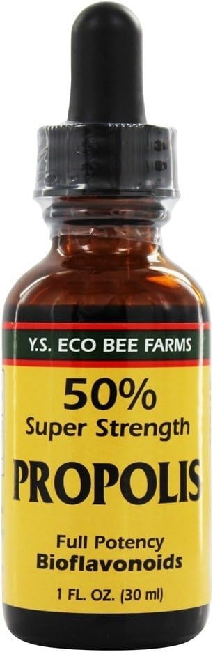 YS Eco Bee Farms Super Strength Propolis - 1 fl oz Liquid - görsel 2