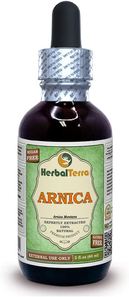 Arnica (Arnica Montana) Dried Flower Liquid Extract 2 Gal - görsel 8