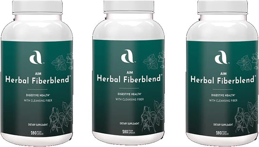 AIM Herbal Fibreblend 280 Capsules (3 Bottle Pack)
