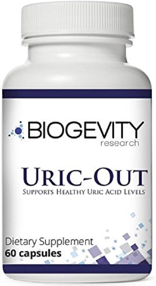 Uric-Out Ultimate Uric Acid Support | Celery Seed, Tart Cherry, Chanca Piedra | 60 Capsules - görsel 1